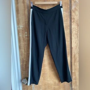 Babaton: Black Pants white stripe